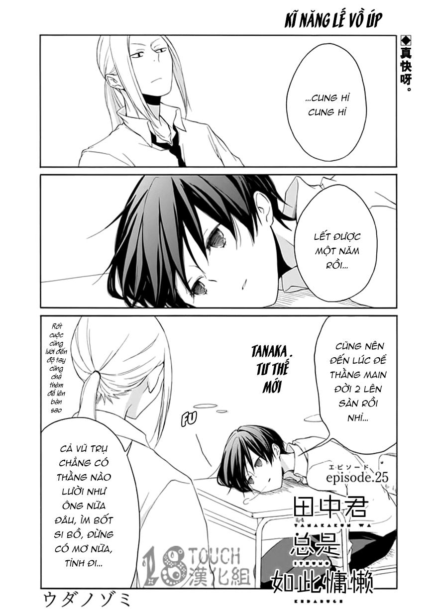 Tanaka-Kun Wa Itsumo Kedaruge - Chương 25 - Trang 1