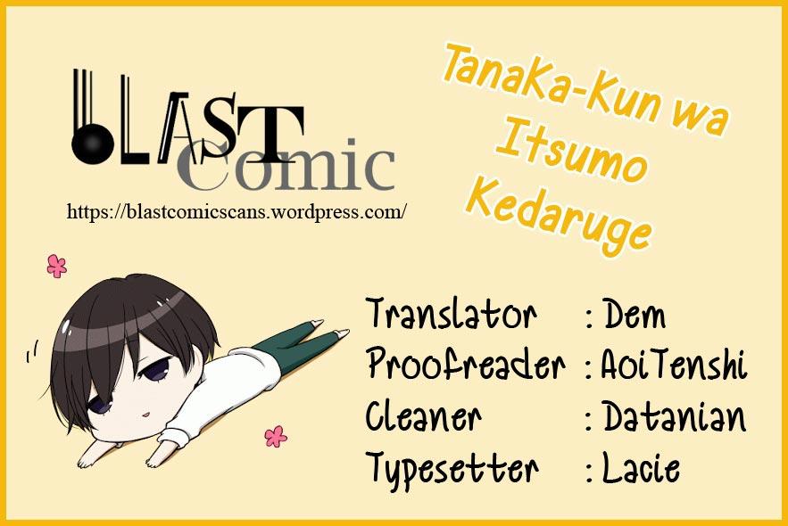 Tanaka-Kun Wa Itsumo Kedaruge - Chương 41 - Trang 18