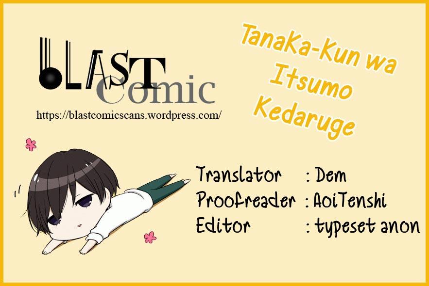 Tanaka-Kun Wa Itsumo Kedaruge - Chương 42 - Trang 1
