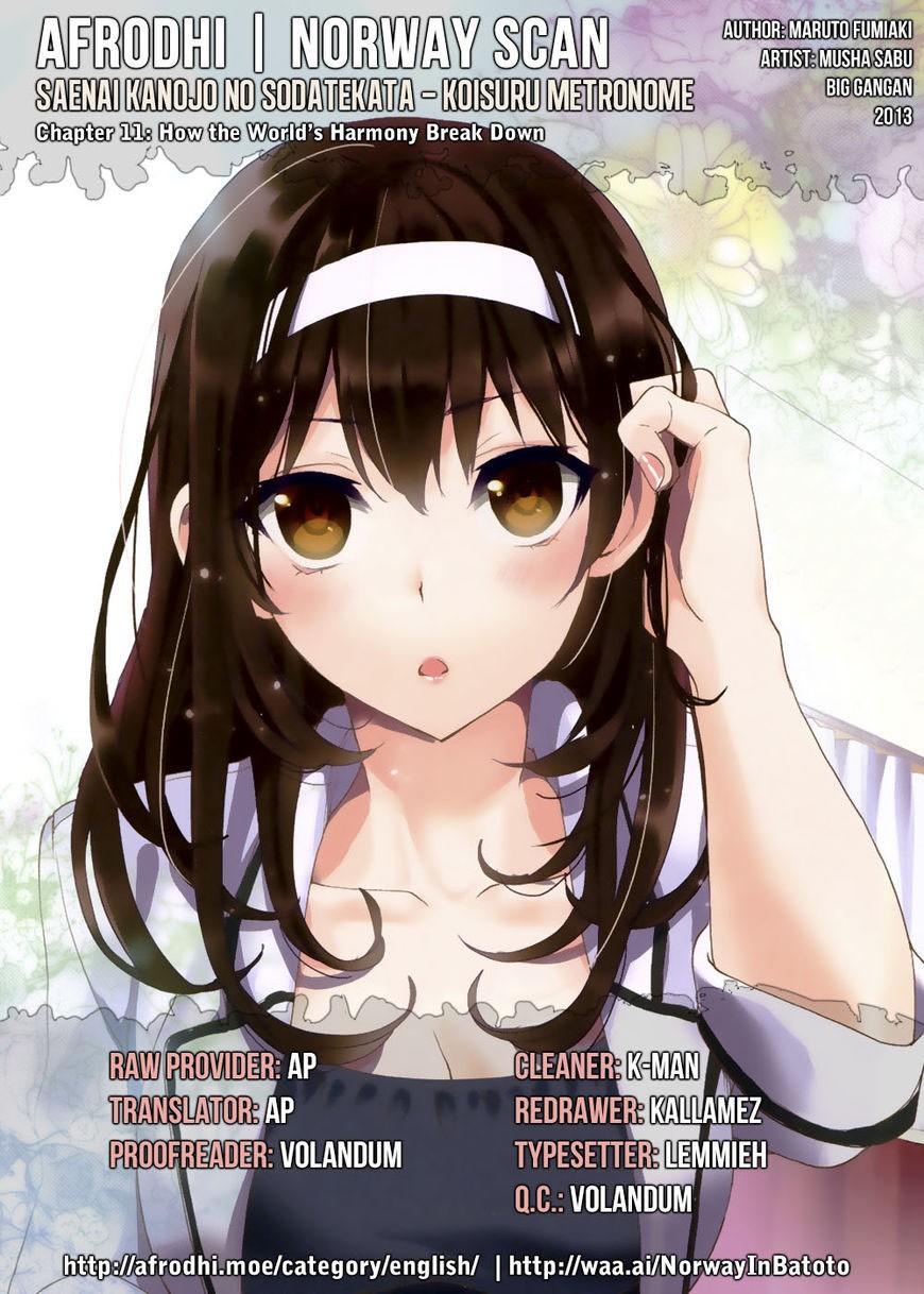 Saenai Kanojo No Sodatekata - Chương 11 - Trang 1