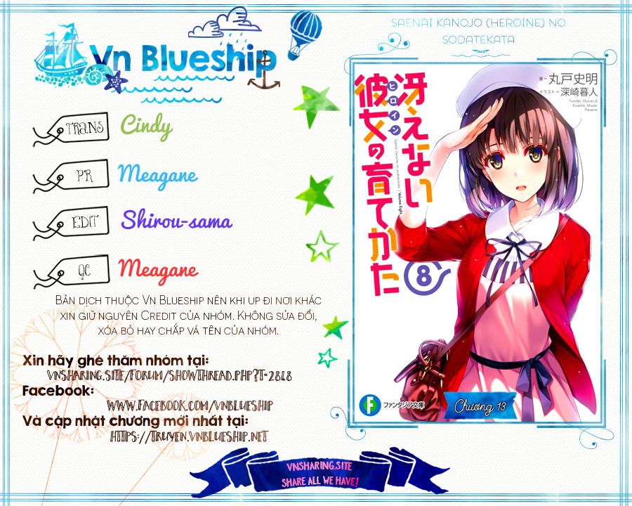 Saenai Kanojo No Sodatekata - Chương 13 - Trang 1