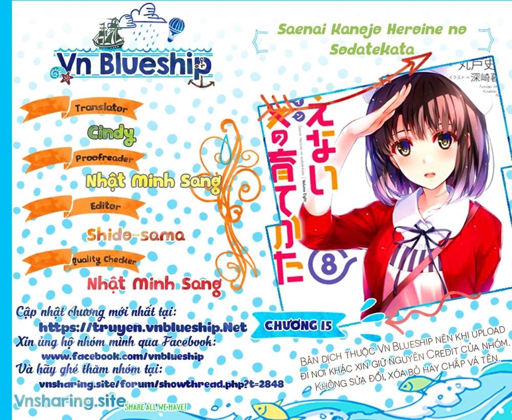 Saenai Kanojo No Sodatekata - Chương 15 - Trang 1