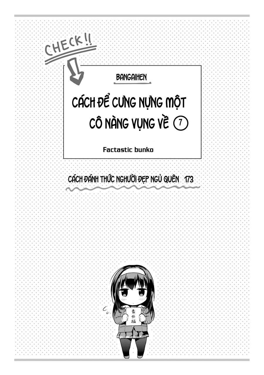 Saenai Kanojo No Sodatekata - Chương 36.5 - Trang 3