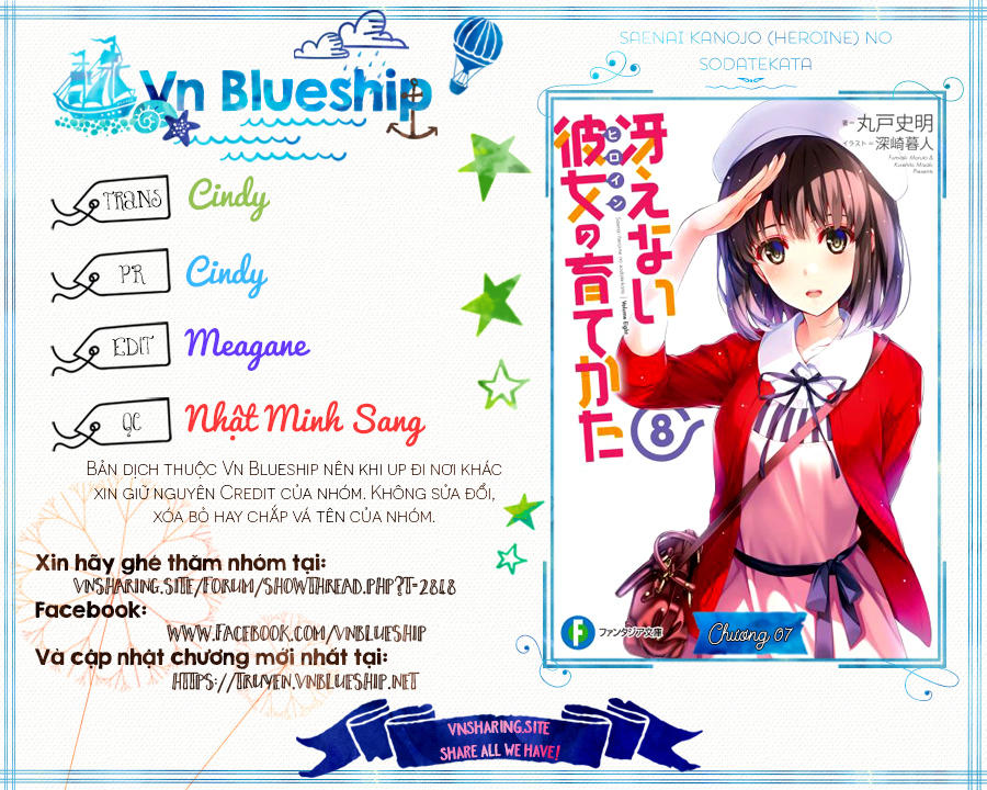 Saenai Kanojo No Sodatekata - Chương 7 - Trang 1