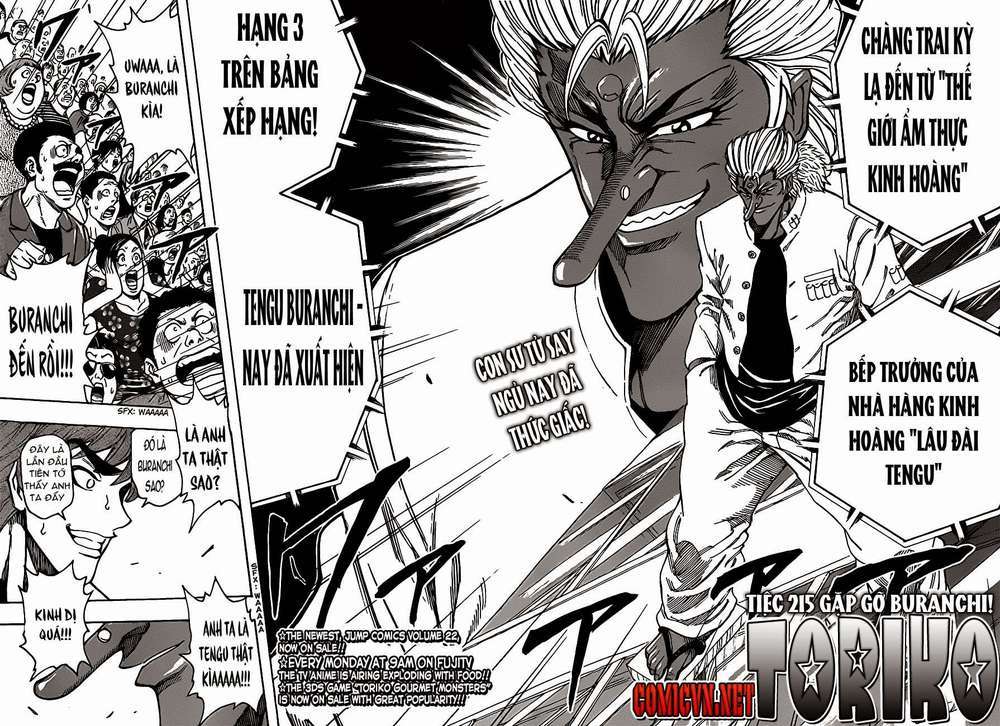 Toriko - Thợ Săn Ẩm Thực - Chương 215 - Trang 3