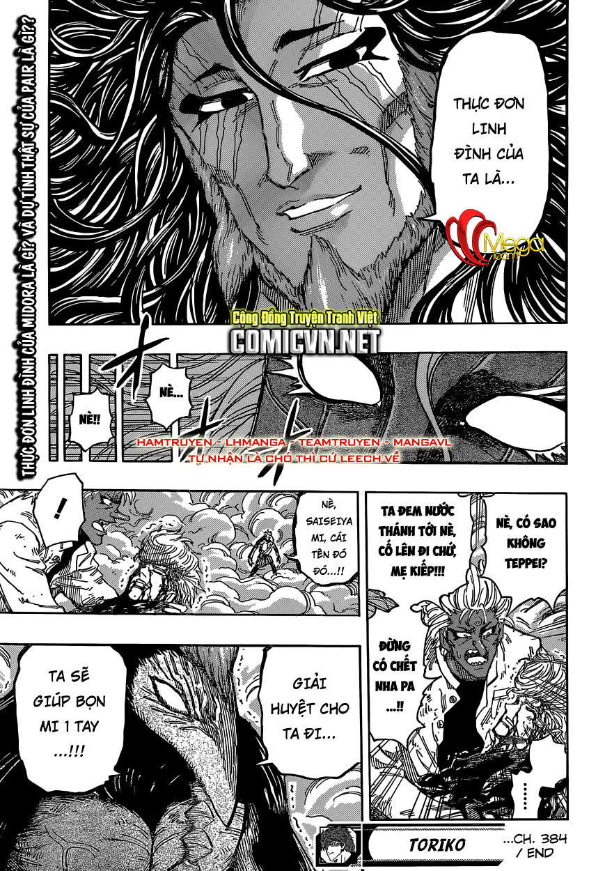 Toriko - Thợ Săn Ẩm Thực - Chương 384 - Trang 18