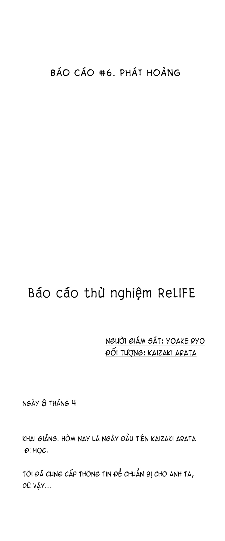 Relife - Chương 6 - Trang 7
