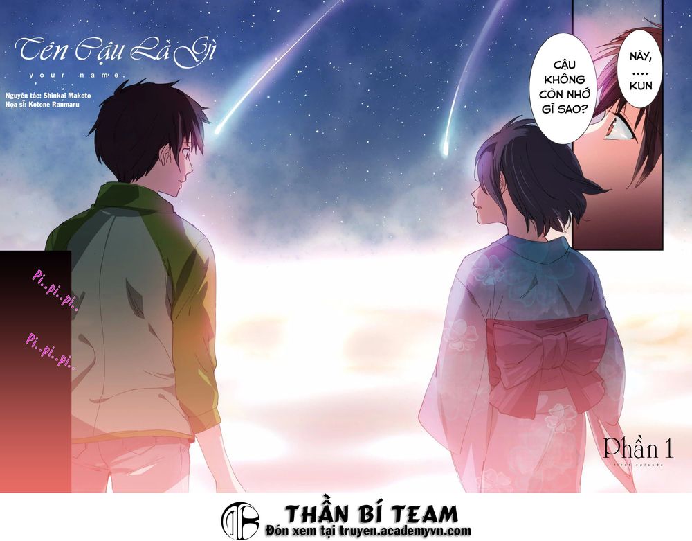 Your Name - Tên Bạn Là Gì? - Chương 1 - Trang 6