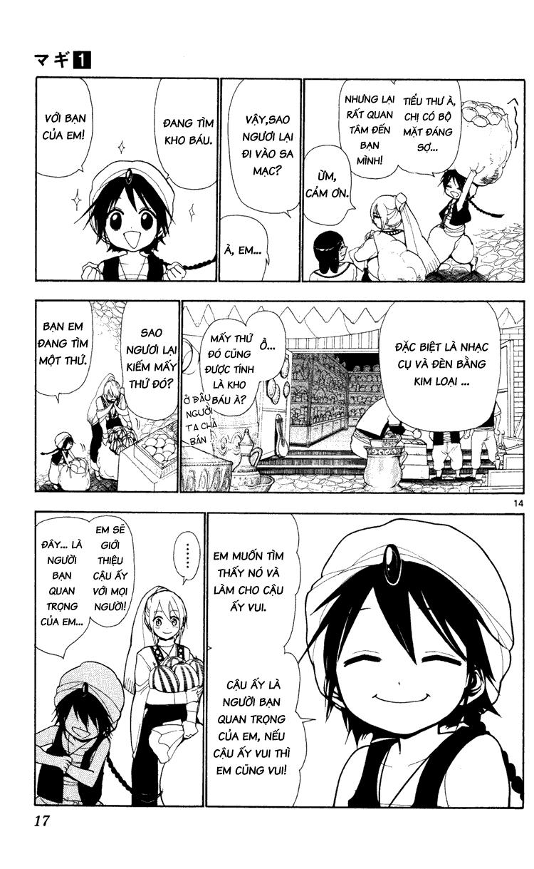 Magi: Bậc Thầy Pháp Thuật - Chương 1 - Trang 22