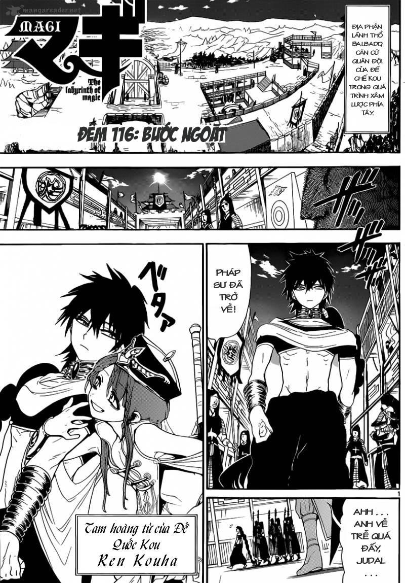 Magi: Bậc Thầy Pháp Thuật - Chương 116 - Trang 2