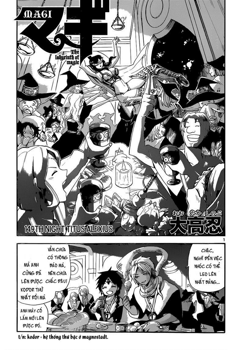 Magi: Bậc Thầy Pháp Thuật - Chương 149 - Trang 3