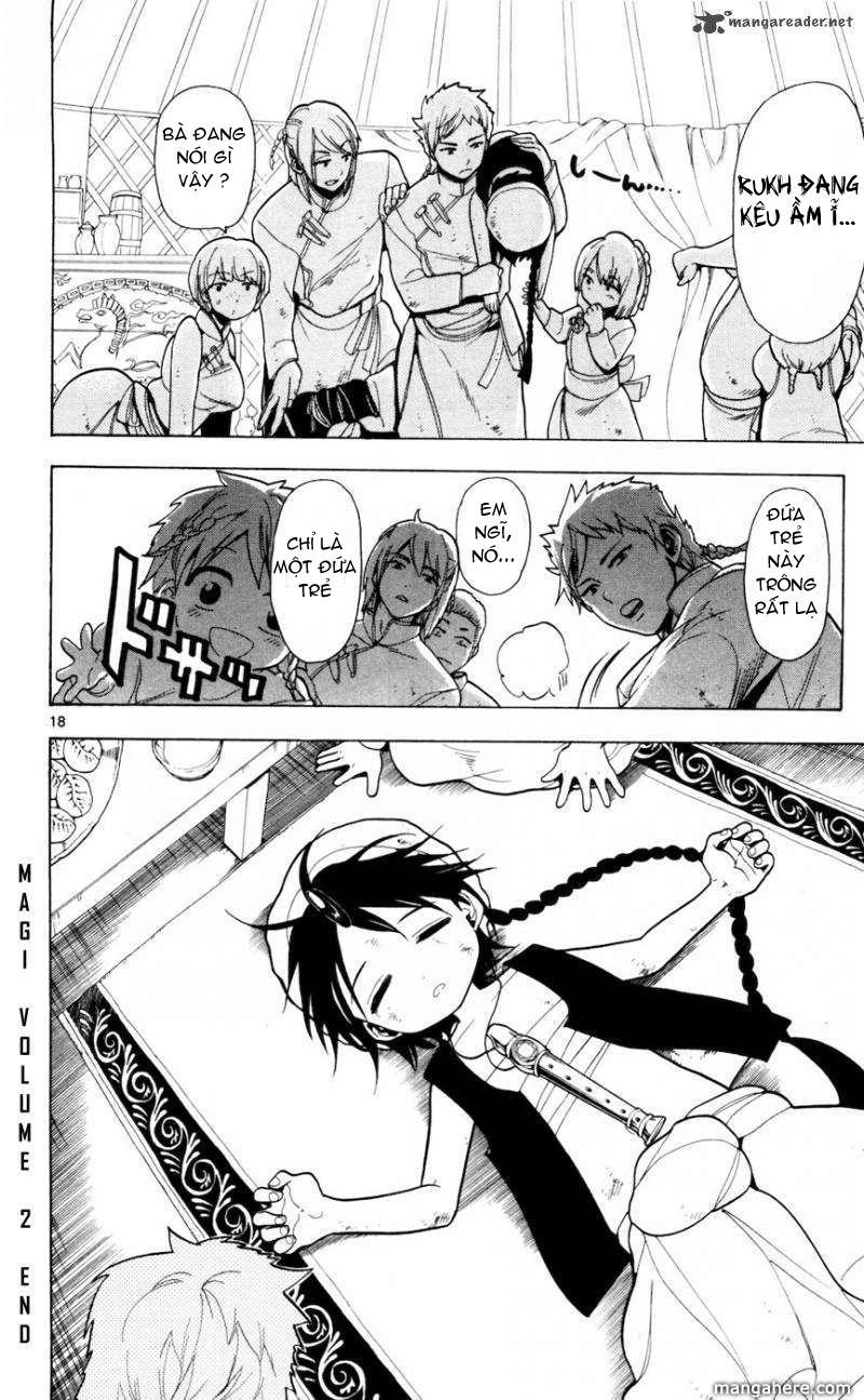 Magi: Bậc Thầy Pháp Thuật - Chương 17 - Trang 20