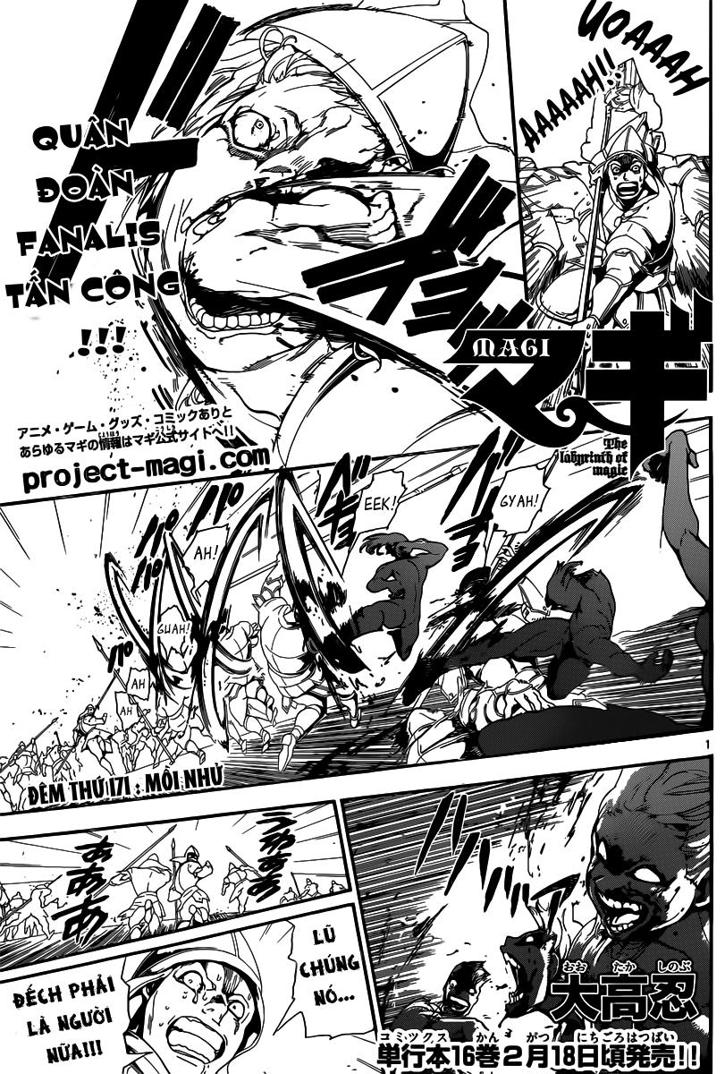 Magi: Bậc Thầy Pháp Thuật - Chương 171 - Trang 3