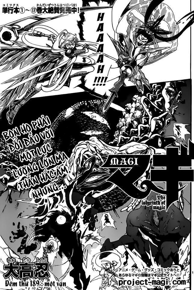 Magi: Bậc Thầy Pháp Thuật - Chương 189 - Trang 2