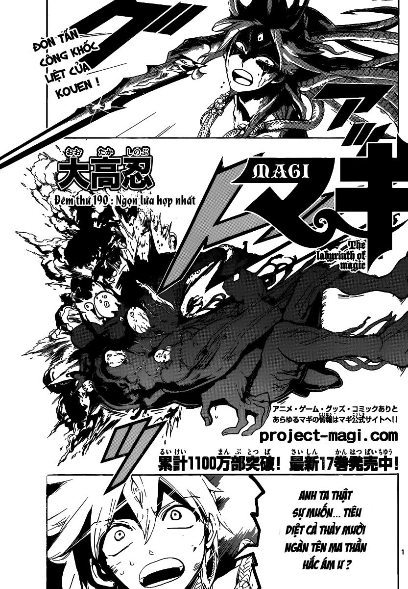 Magi: Bậc Thầy Pháp Thuật - Chương 190 - Trang 2
