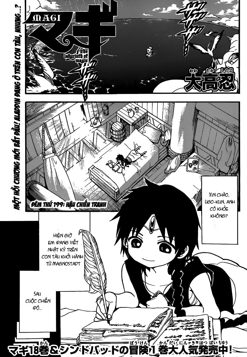 Magi: Bậc Thầy Pháp Thuật - Chương 199 - Trang 3