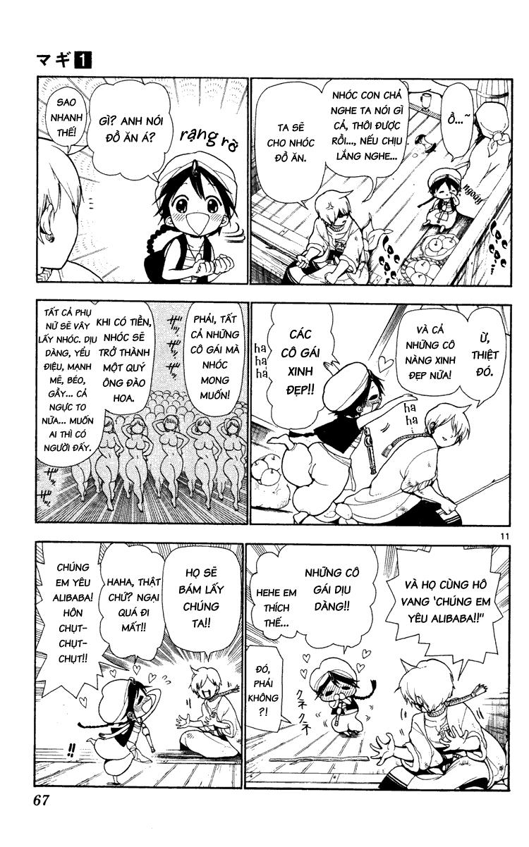 Magi: Bậc Thầy Pháp Thuật - Chương 2 - Trang 11
