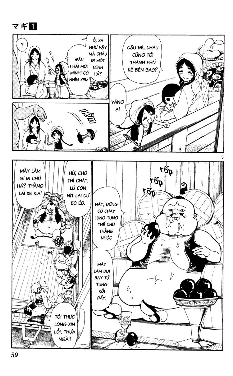 Magi: Bậc Thầy Pháp Thuật - Chương 2 - Trang 3