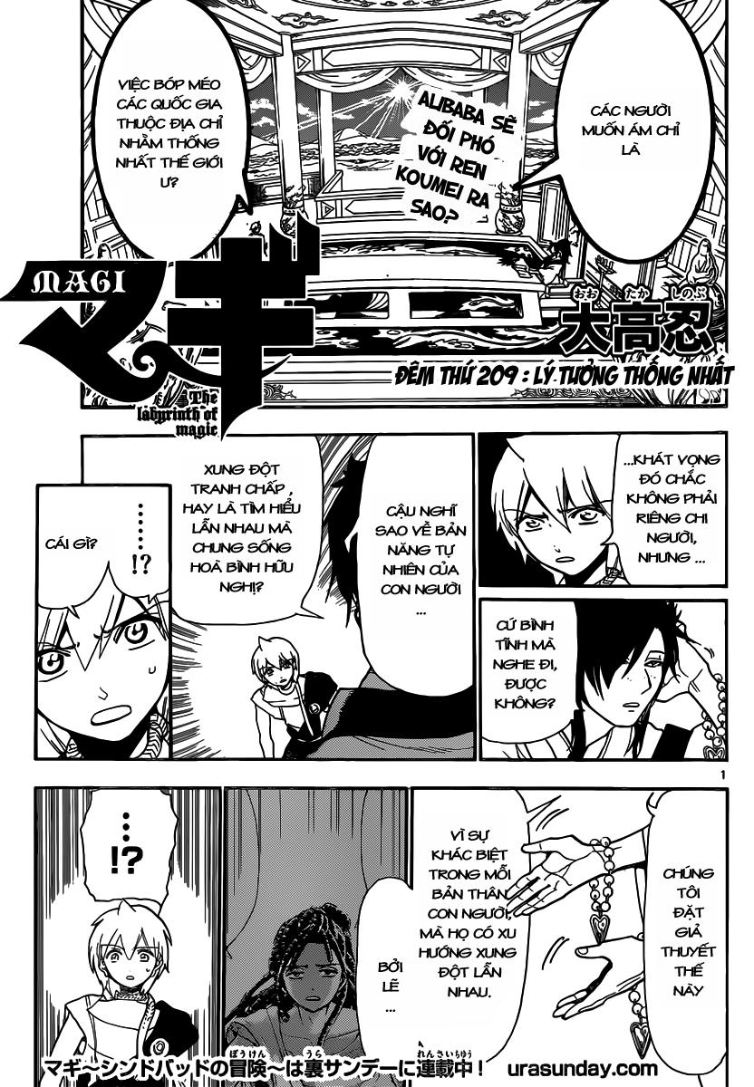 Magi: Bậc Thầy Pháp Thuật - Chương 209 - Trang 2