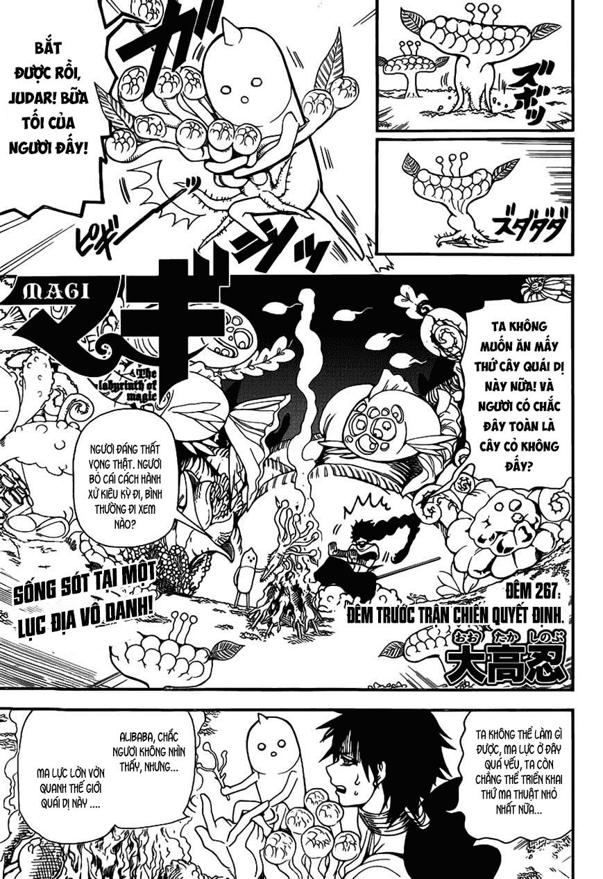 Magi: Bậc Thầy Pháp Thuật - Chương 267 - Trang 1