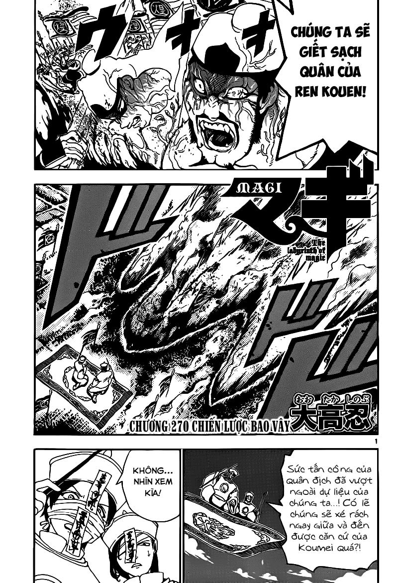 Magi: Bậc Thầy Pháp Thuật - Chương 270 - Trang 1