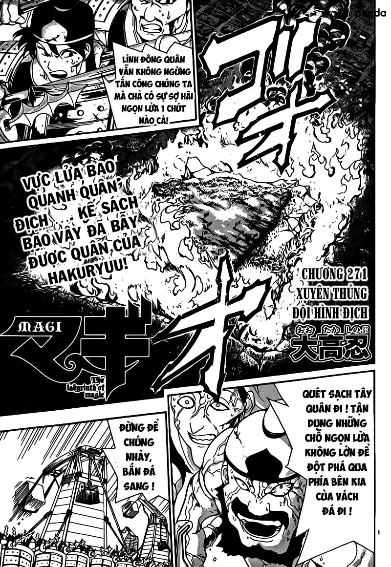 Magi: Bậc Thầy Pháp Thuật - Chương 271 - Trang 1