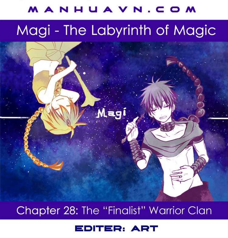 Magi: Bậc Thầy Pháp Thuật - Chương 28 - Trang 22