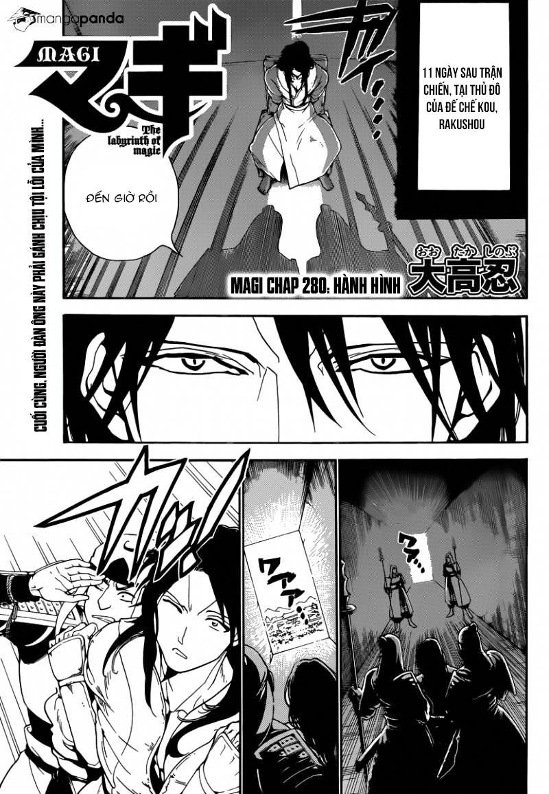 Magi: Bậc Thầy Pháp Thuật - Chương 280 - Trang 3