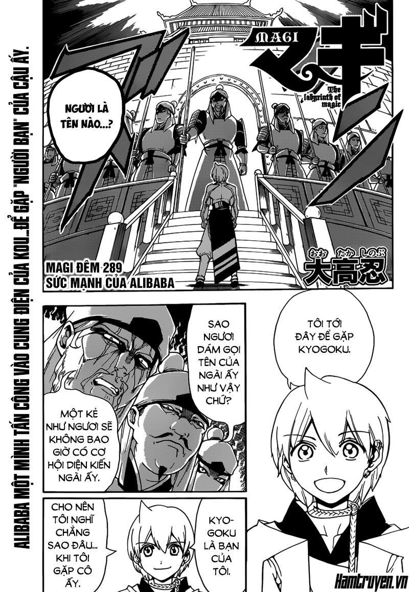 Magi: Bậc Thầy Pháp Thuật - Chương 289 - Trang 1