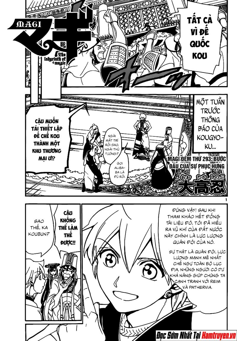 Magi: Bậc Thầy Pháp Thuật - Chương 293 - Trang 1