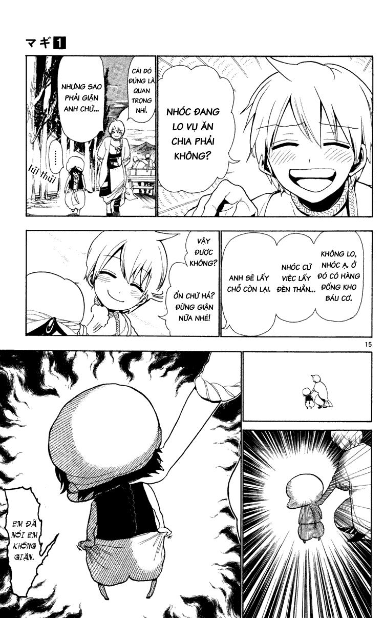 Magi: Bậc Thầy Pháp Thuật - Chương 3 - Trang 15