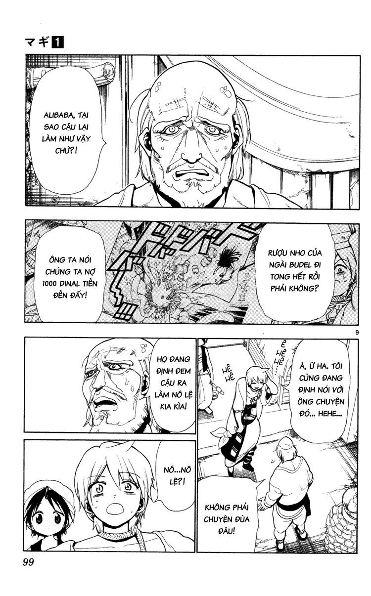 Magi: Bậc Thầy Pháp Thuật - Chương 3 - Trang 9