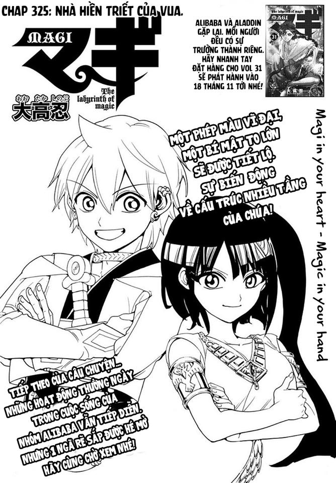 Magi: Bậc Thầy Pháp Thuật - Chương 325 - Trang 3