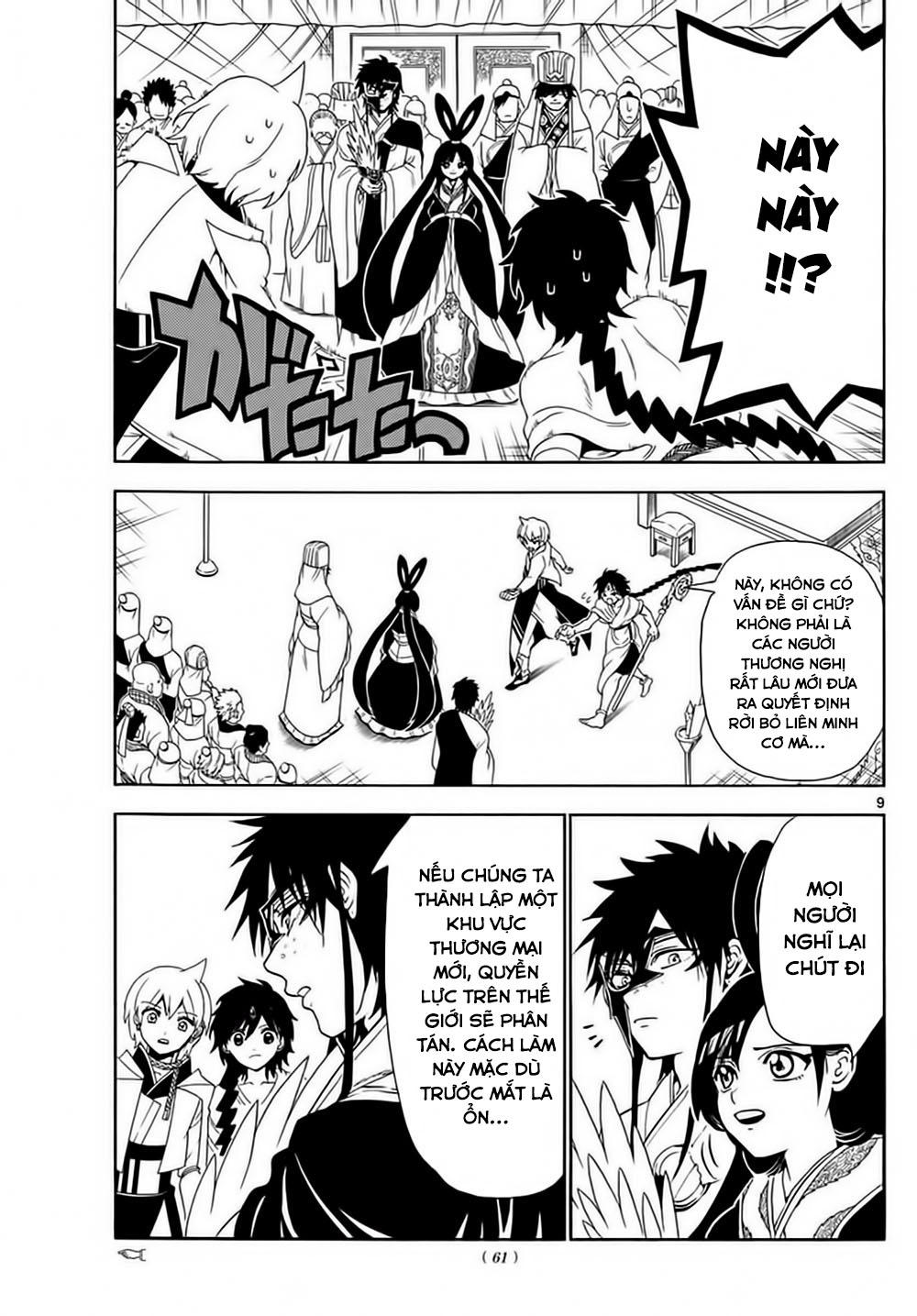 Magi: Bậc Thầy Pháp Thuật - Chương 327 - Trang 10
