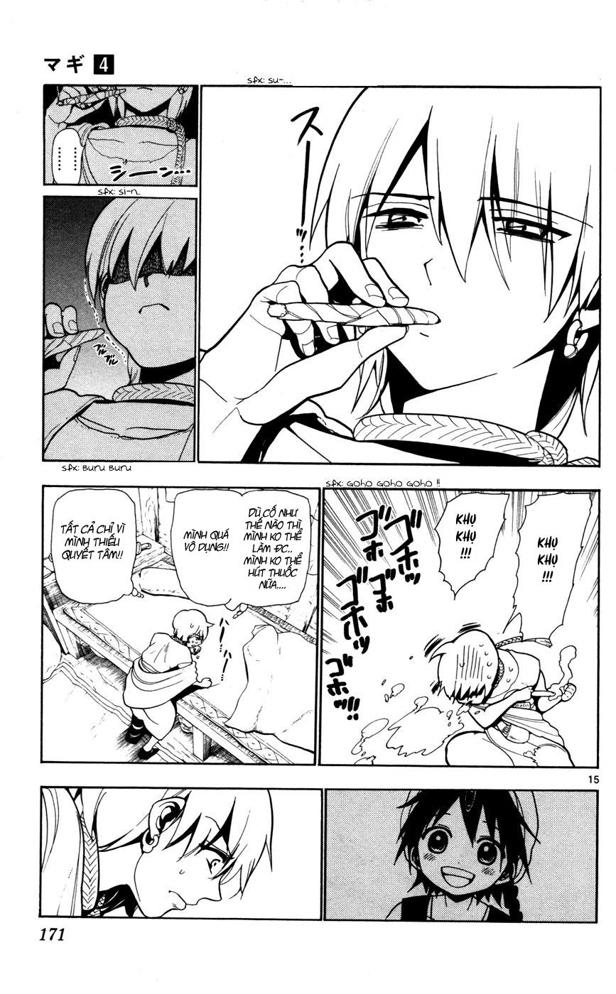 Magi: Bậc Thầy Pháp Thuật - Chương 36 - Trang 15