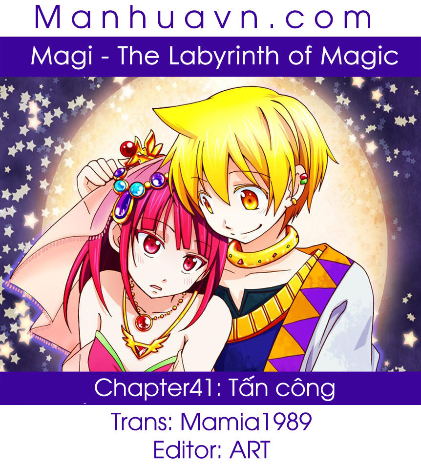 Magi: Bậc Thầy Pháp Thuật - Chương 41 - Trang 1