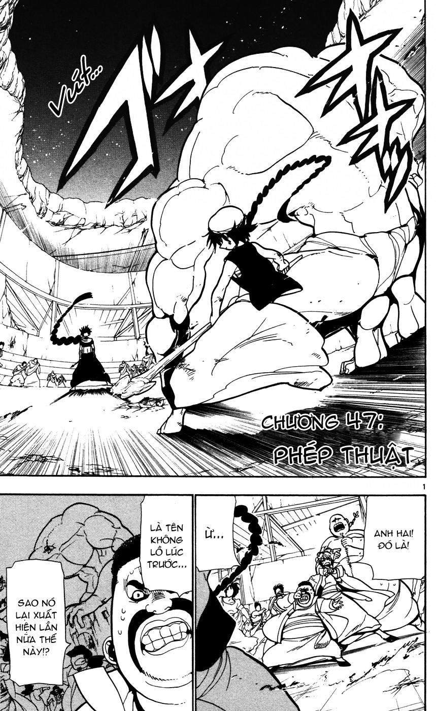 Magi: Bậc Thầy Pháp Thuật - Chương 47 - Trang 1
