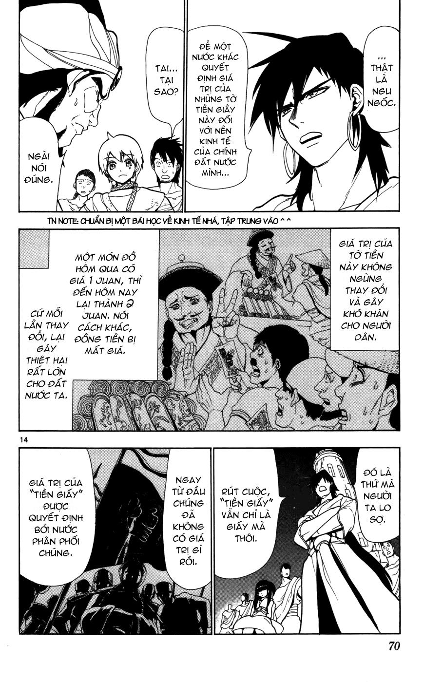 Magi: Bậc Thầy Pháp Thuật - Chương 52 - Trang 14