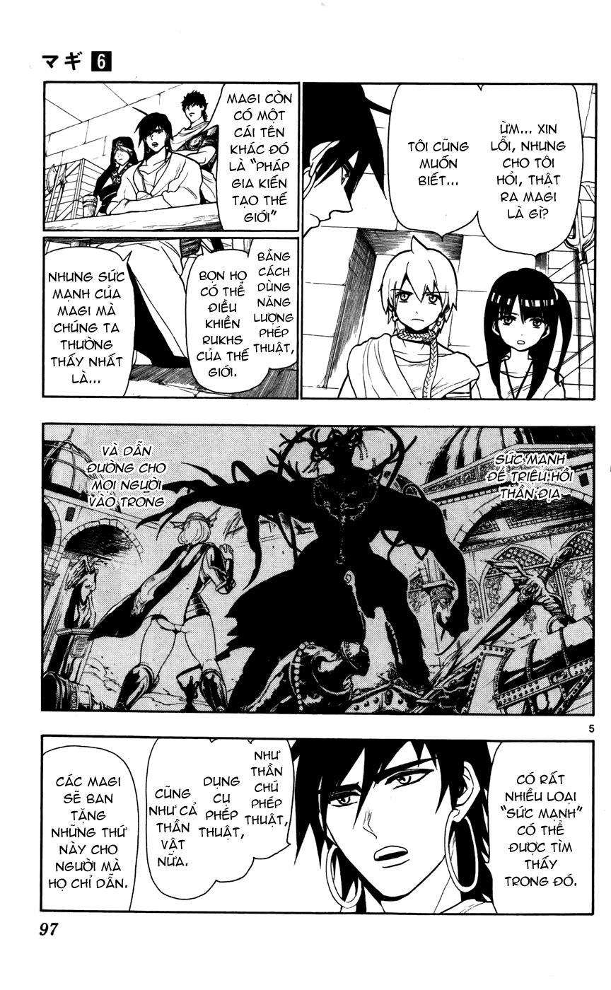 Magi: Bậc Thầy Pháp Thuật - Chương 54 - Trang 5