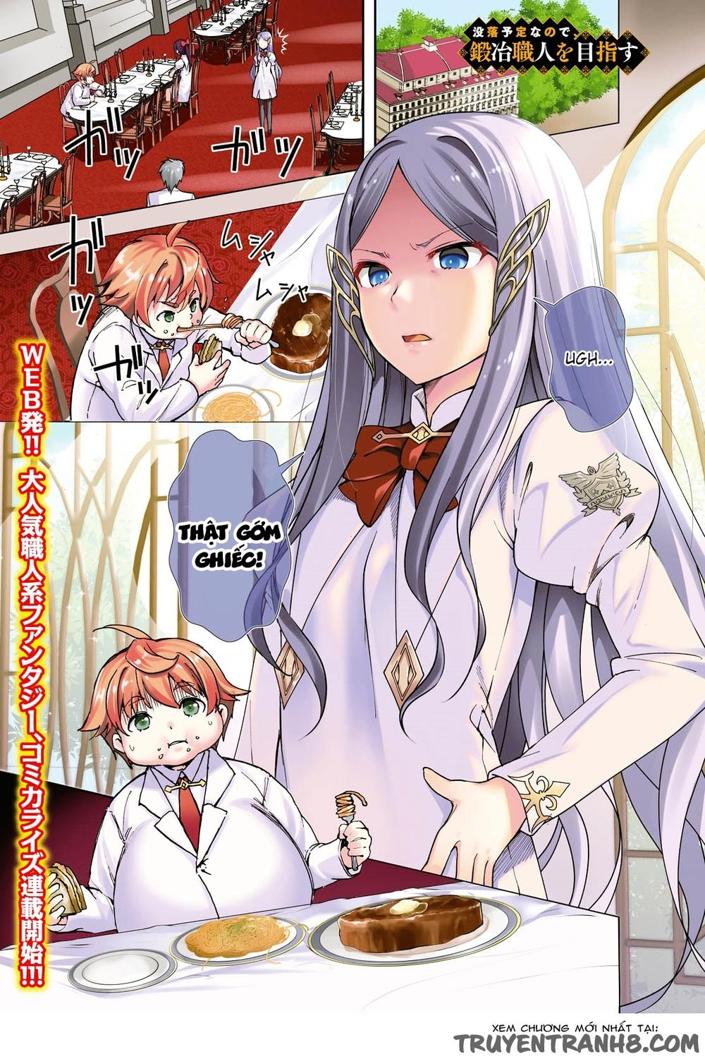 Botsuraku Youtei Nanode, Kajishokunin Wo Mezasu - Chương 1 - Trang 3