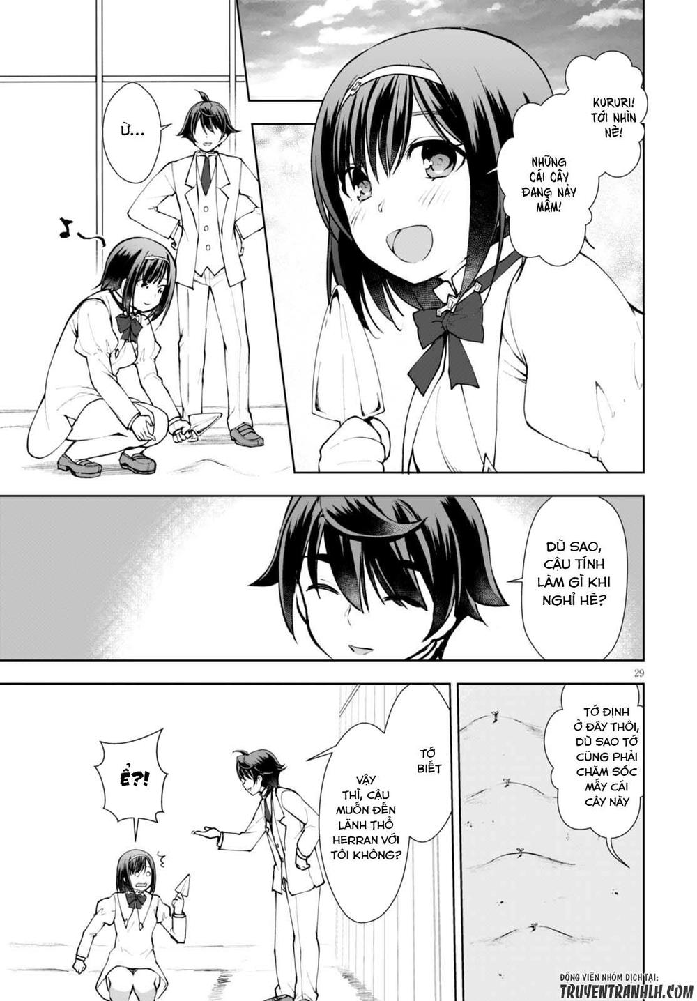 Botsuraku Youtei Nanode, Kajishokunin Wo Mezasu - Chương 11 - Trang 31