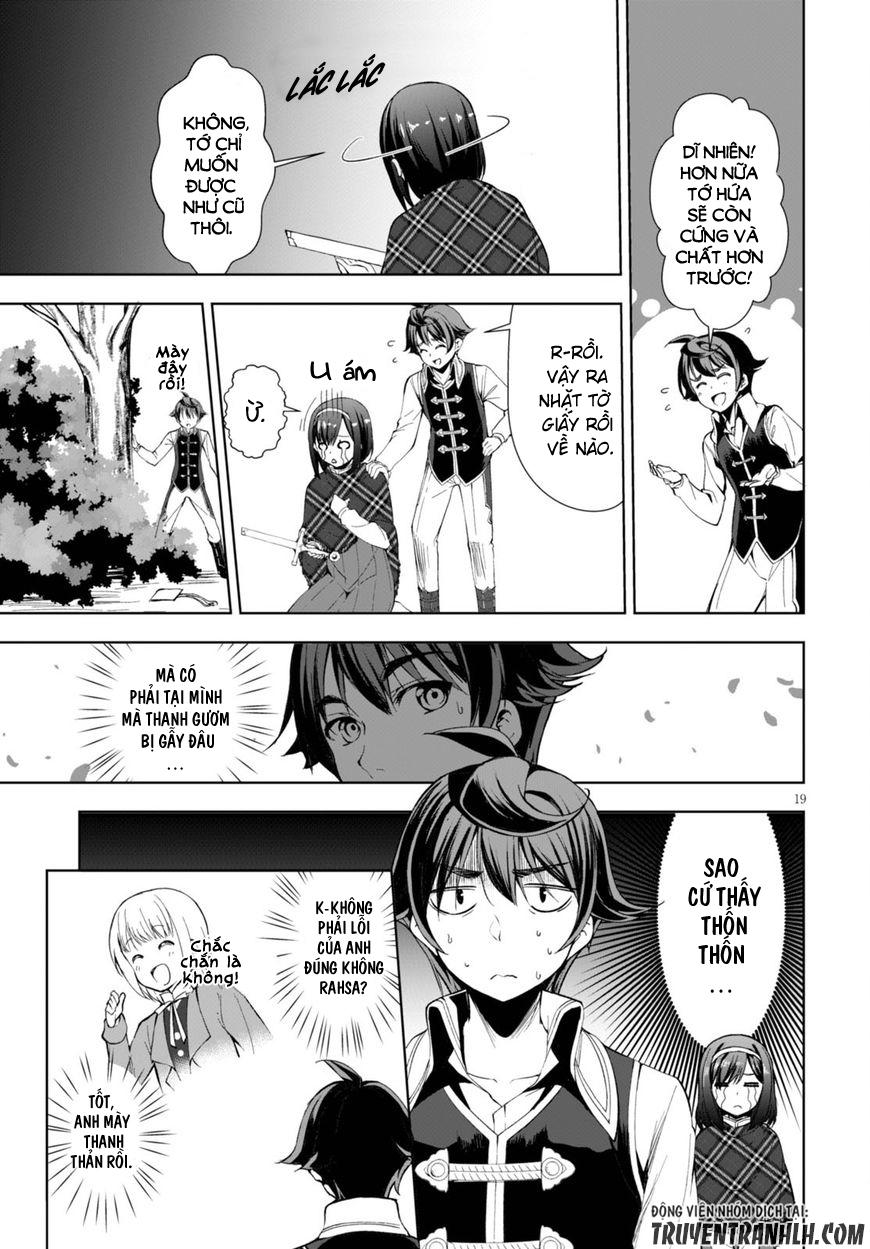 Botsuraku Youtei Nanode, Kajishokunin Wo Mezasu - Chương 2 - Trang 21