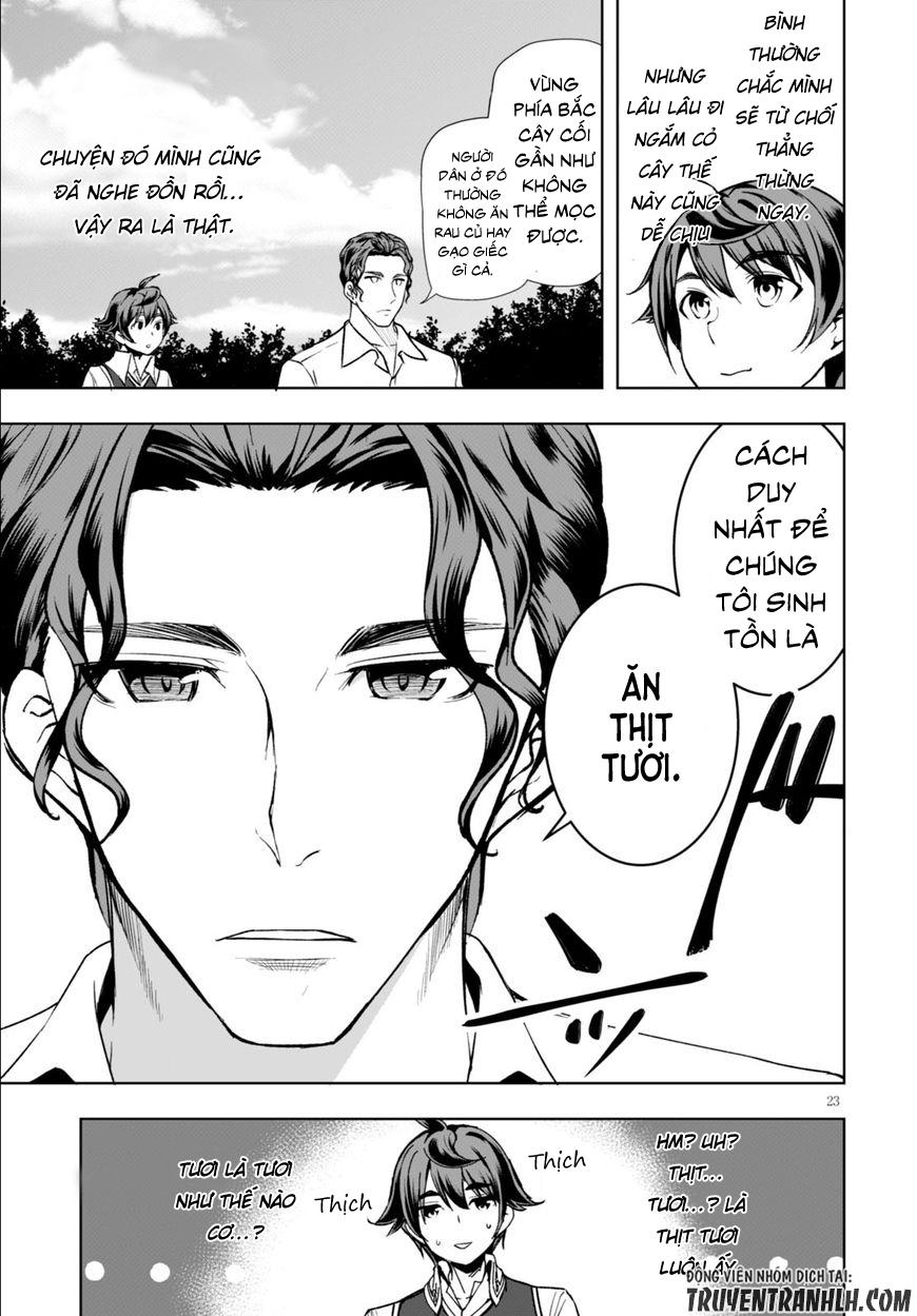 Botsuraku Youtei Nanode, Kajishokunin Wo Mezasu - Chương 3 - Trang 23