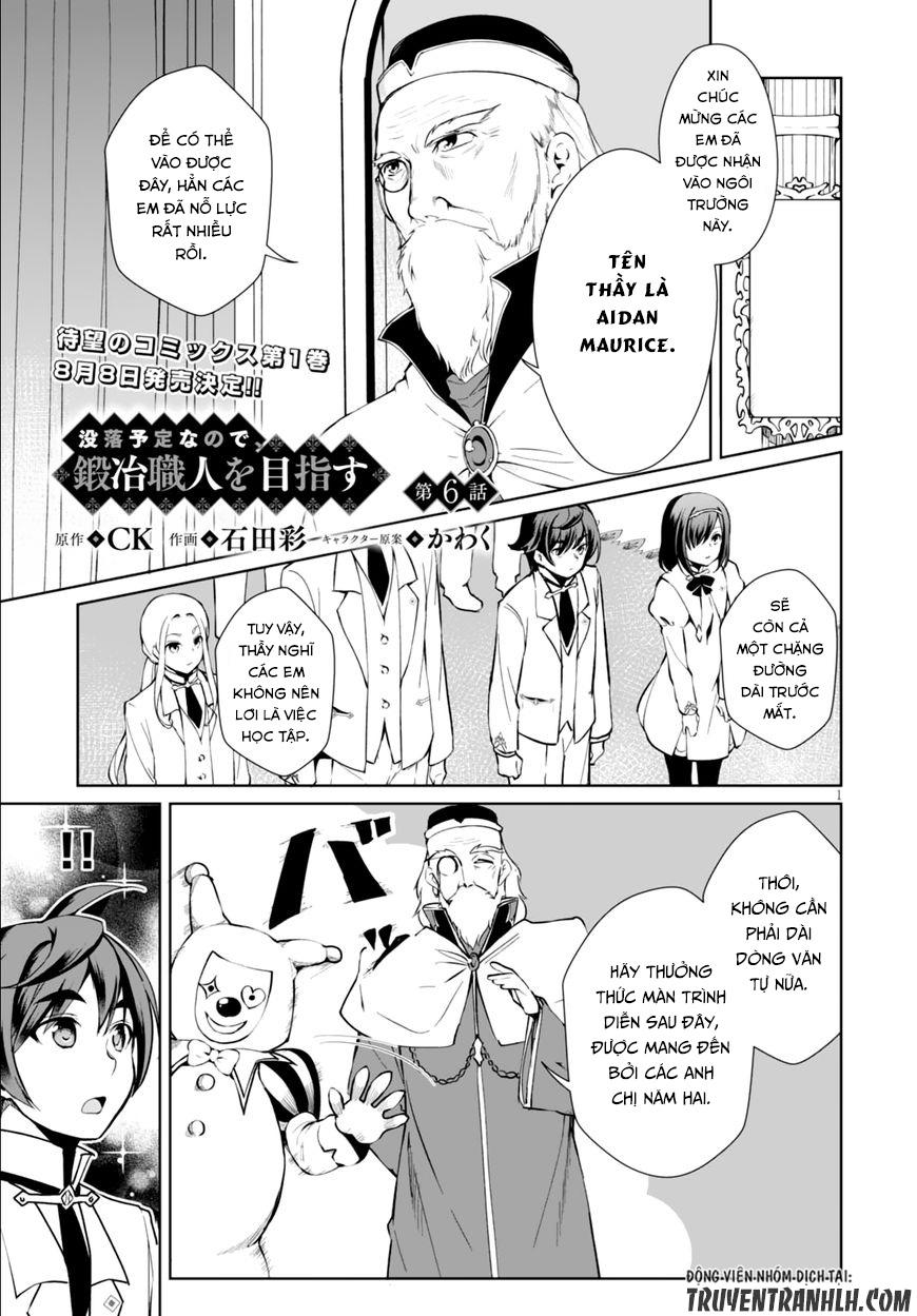 Botsuraku Youtei Nanode, Kajishokunin Wo Mezasu - Chương 6 - Trang 2