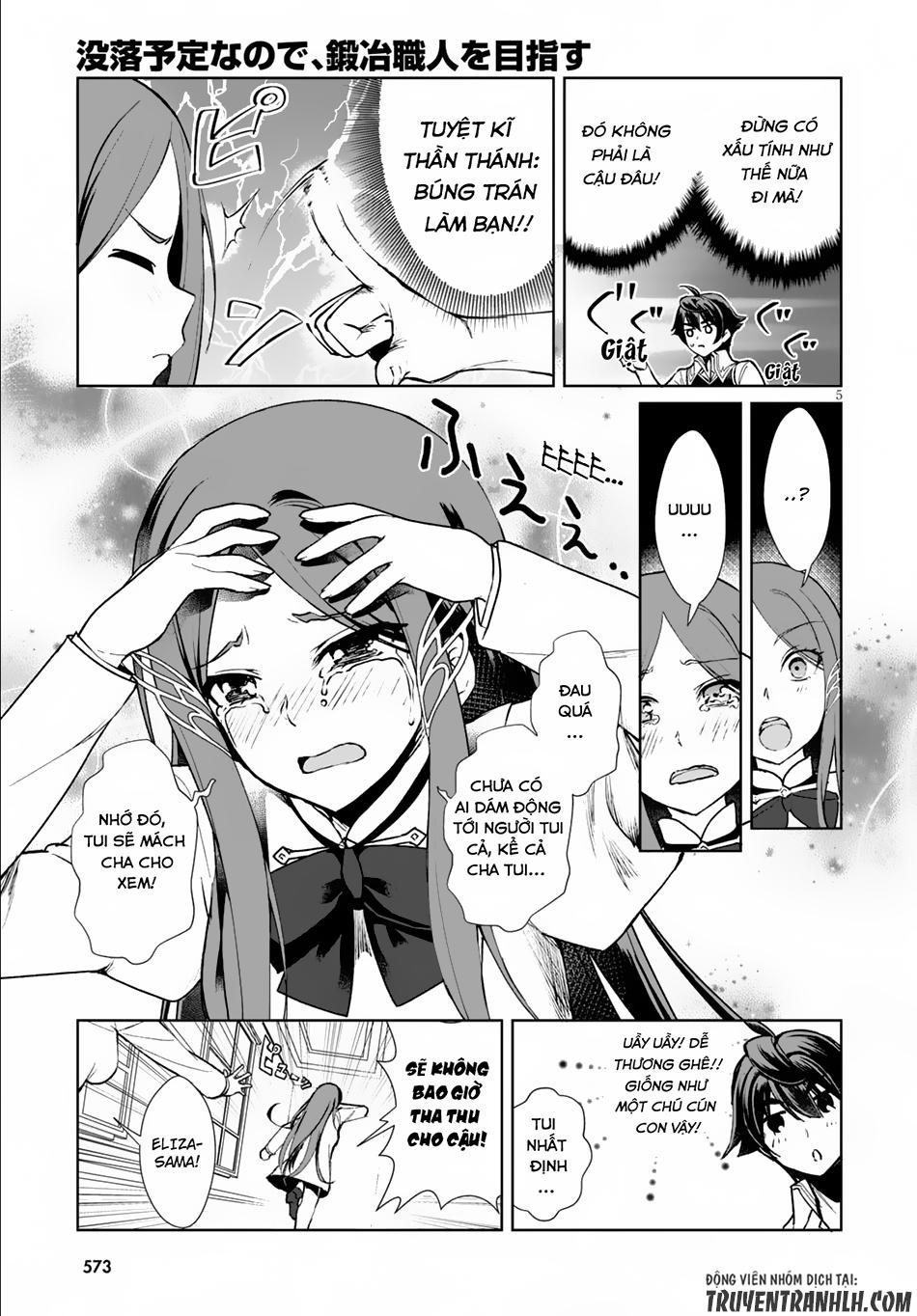 Botsuraku Youtei Nanode, Kajishokunin Wo Mezasu - Chương 7 - Trang 6