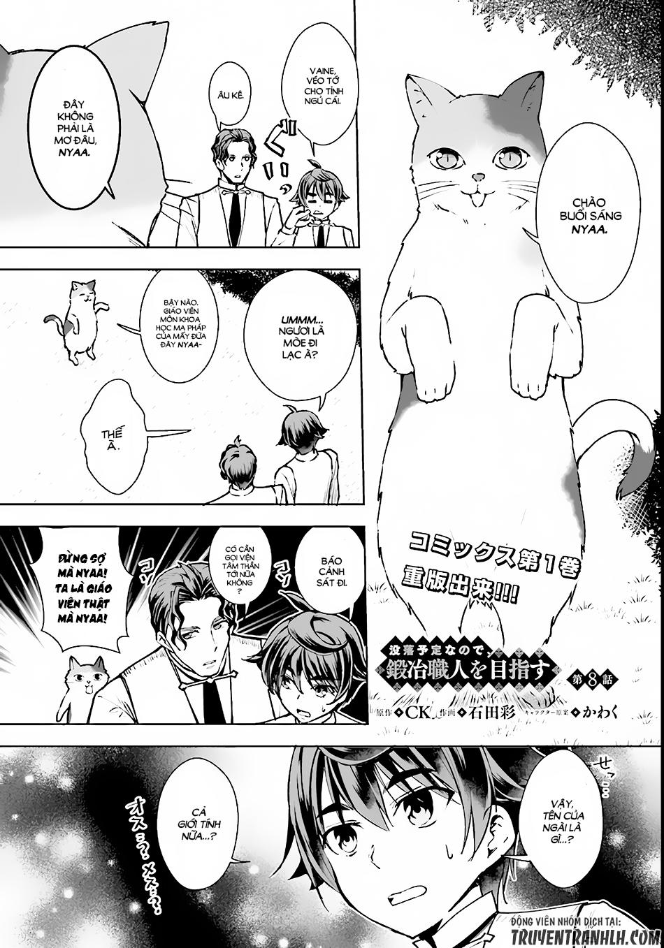 Botsuraku Youtei Nanode, Kajishokunin Wo Mezasu - Chương 8 - Trang 2