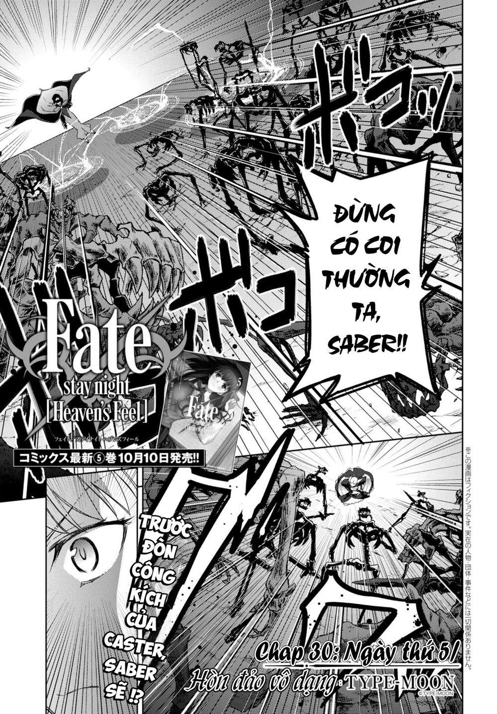 Fate/Stay Night Heaven's Feel - Chương 30.1 - Trang 1