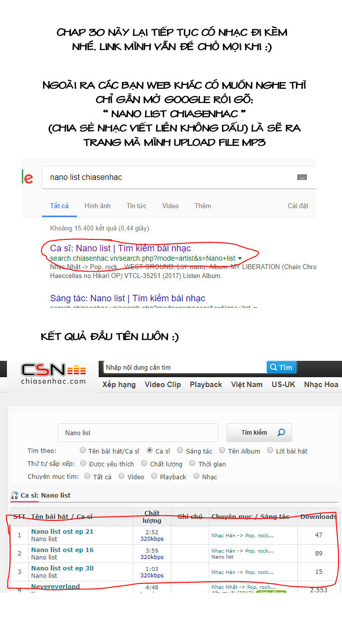 Nano List - Chương 30 - Trang 2