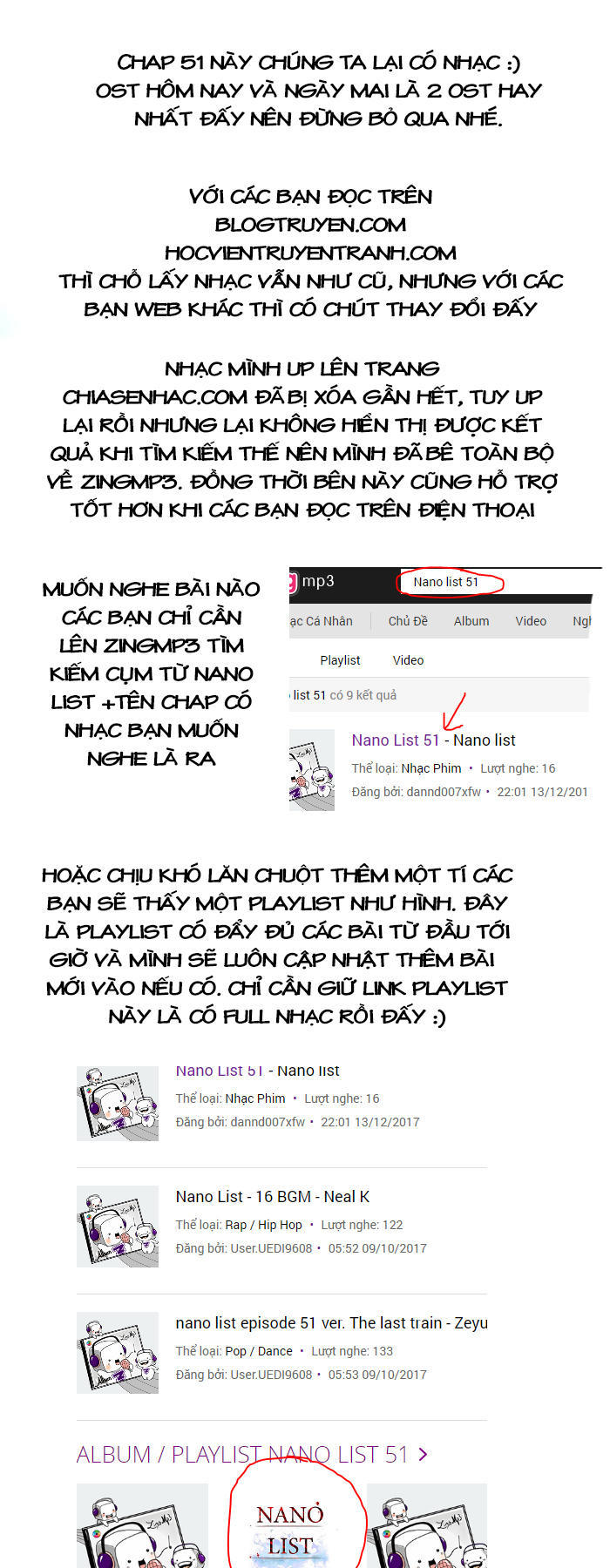 Nano List - Chương 51 - Trang 2