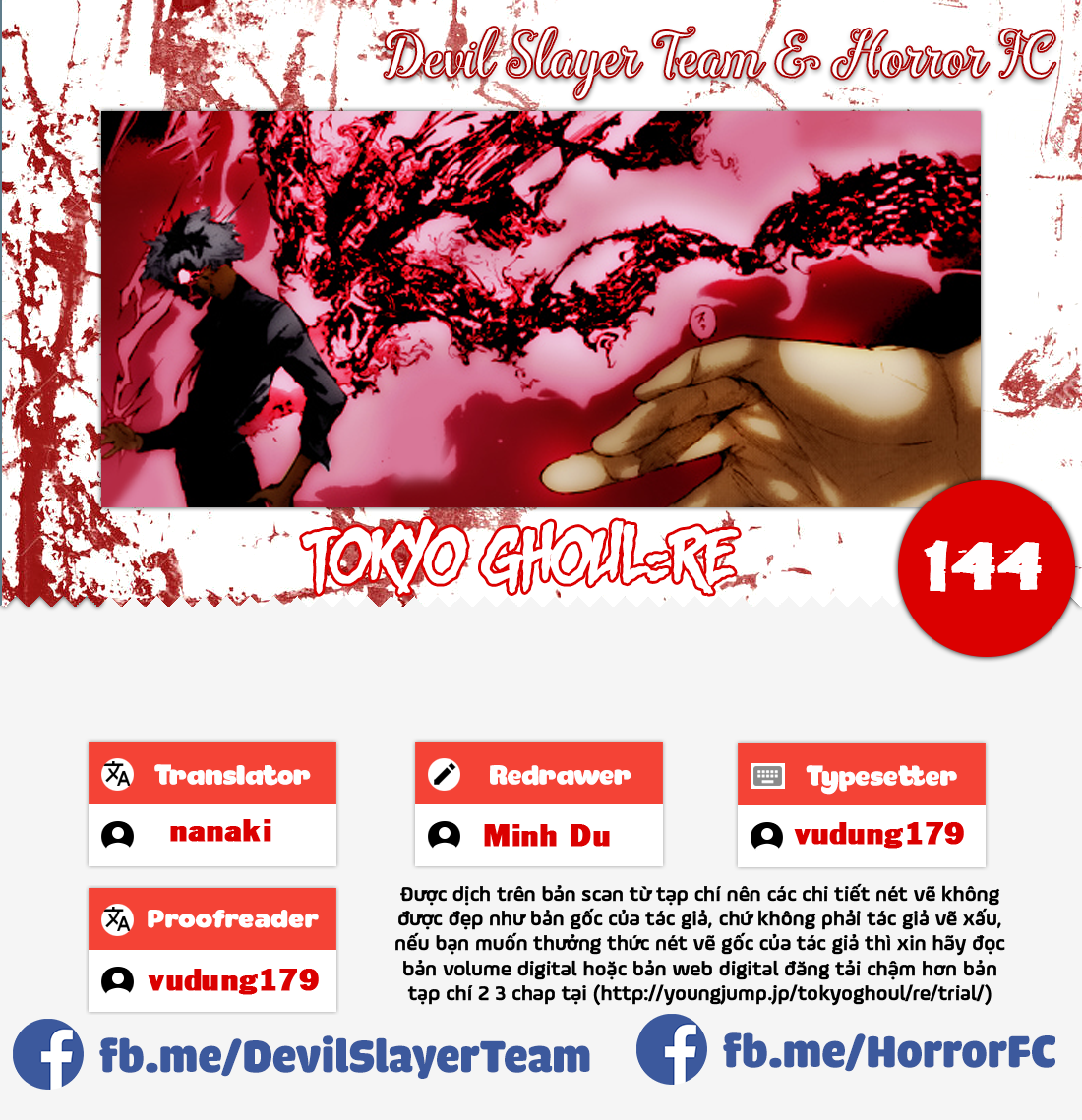 Tokyo Ghoul:re - Chương 145 - Trang 1